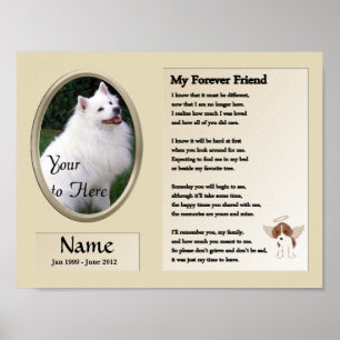 Pôster Memorial do Meu Primeiro Amigo Cachorro - Pet - Be