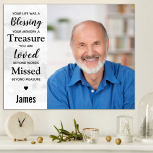 Poster Memorial do moderno Marble Remembrance Keepsaame F