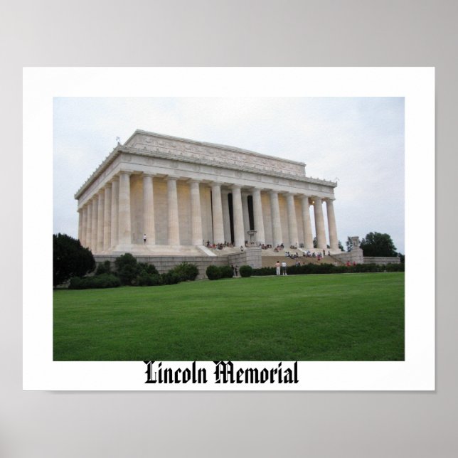 Pôster Memorial Lincoln (Frente)
