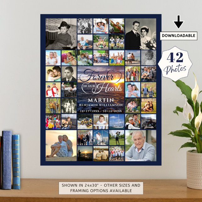 Poster Memorial Pôr do Sol 42 Foto PARA SEMPRE EM NOSSOS  (Criador carregado)