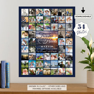 Poster Memorial Pôr do Sol 54 Foto PARA SEMPRE EM NOSSOS 