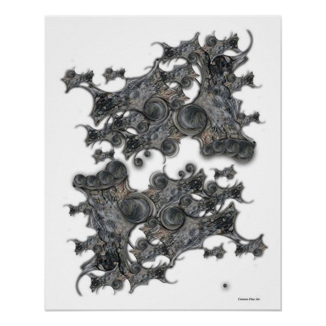 Pôster "Memórias Da Criação Silenciosa", Poster brilhante (Frente)