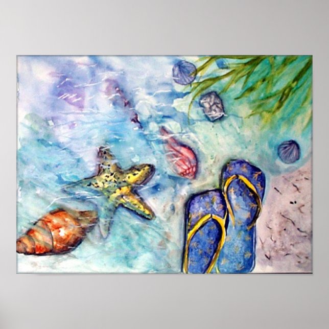 Poster Memórias da Ilha Captiva (Frente)