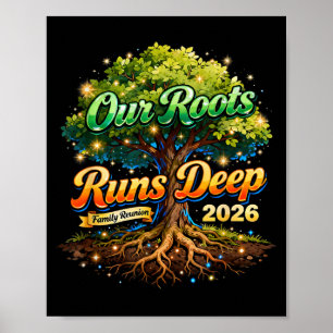Poster Memórias da Reunião de Família Roots Run Deep 2026
