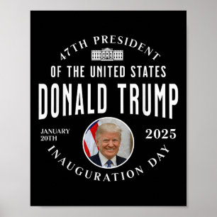 Poster Memórias do Dia da Inauguração do Presidente Trump