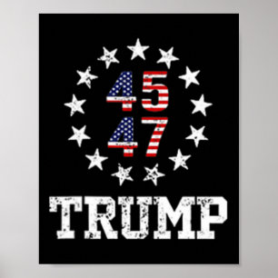 Poster Memórias do Dia da Inauguração do Presidente Trump