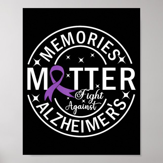 Poster Memórias lutam contra Heimers (Frente)