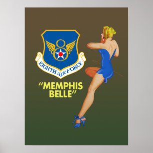 Poster "Memphis Belle" 8ª Força Aérea