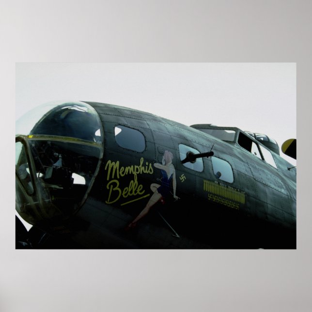 Poster Memphis Belle, arte nasal (Frente)