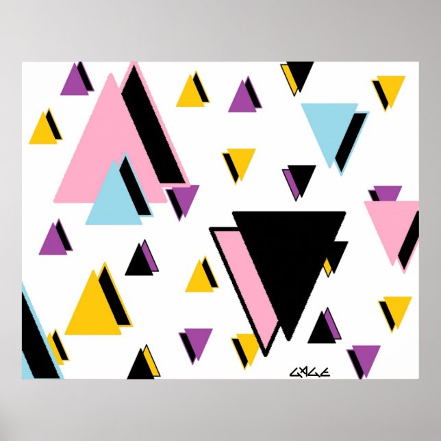 Poster Memphis Benign (Frente)