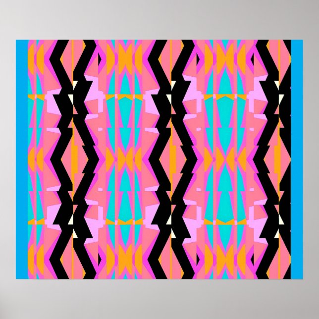 Poster Memphis Design Wire (Frente)