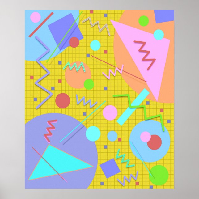 Pôster Memphis No. 43 (Frente)