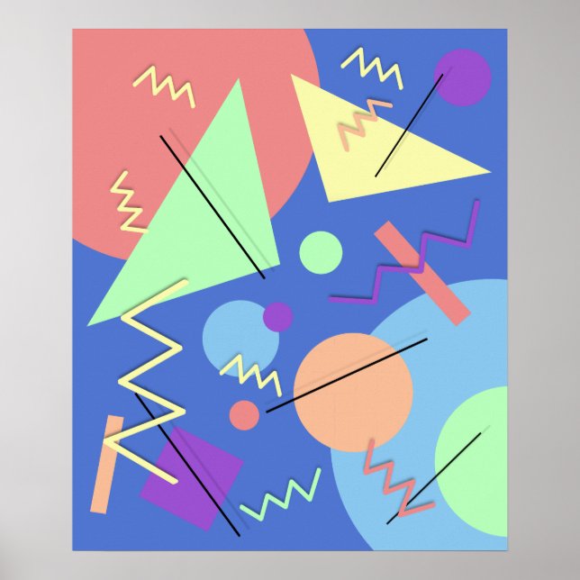 Pôster Memphis No. 5 (Frente)