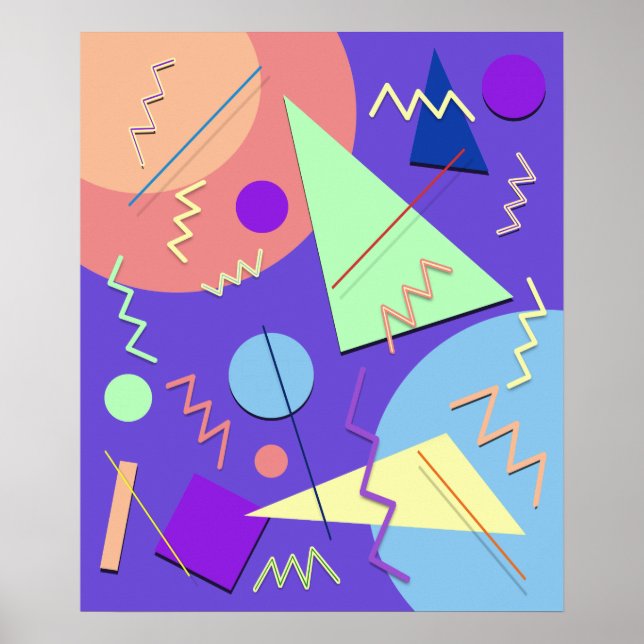 Pôster Memphis No. 7 (Frente)