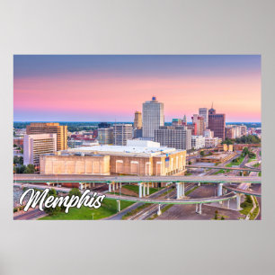 Poster Memphis, Tennessee, Estados Unidos