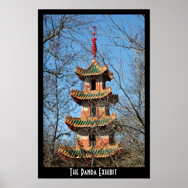 Poster Memphis Zoo Pandas (Frente)