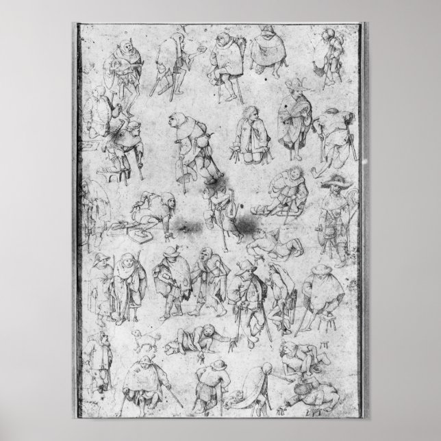 Pôster Mendigos (Frente)