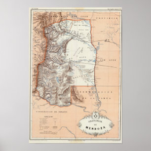 Poster Mendoza, Argentina