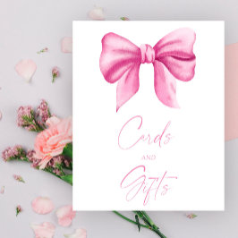 POSTER MENINA ARCO ROSA CARTÕES E PRESENTES
