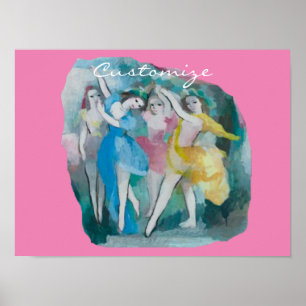 Poster Menina Ballerina Dancers Thunder_Cove