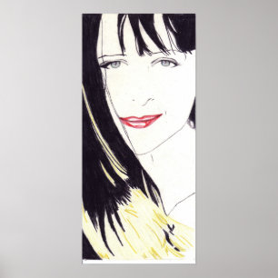 Poster Menina bonito