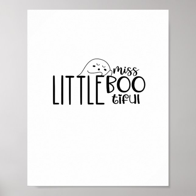 Poster Menina Bootiful Retro Classic (Frente)