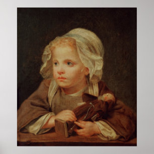 Poster Menina com uma boneca