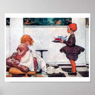 Poster Menina Curva, Jessie Willcox Smith