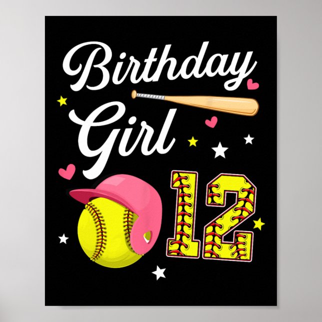 Poster Menina de 12 Anos de Idade Softll Décimo Segundo A (Frente)