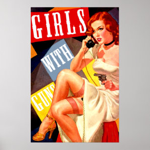 Pôster Menina de chamada