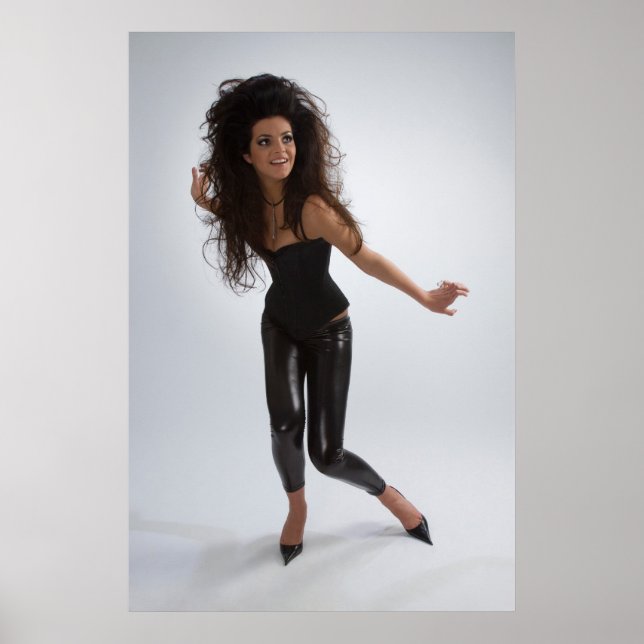 Pôster Menina de preto (Frente)