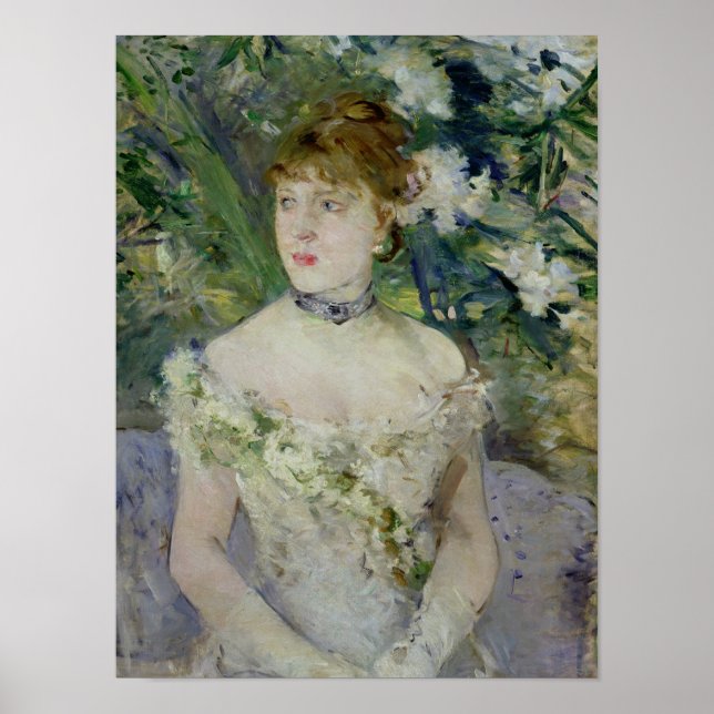 Pôster Menina de vestido, 1879 (Frente)