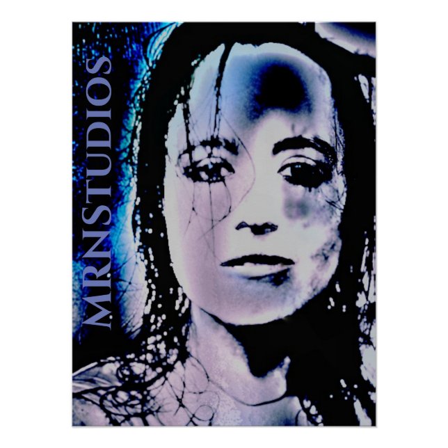 Pôster Menina digital (Frente)