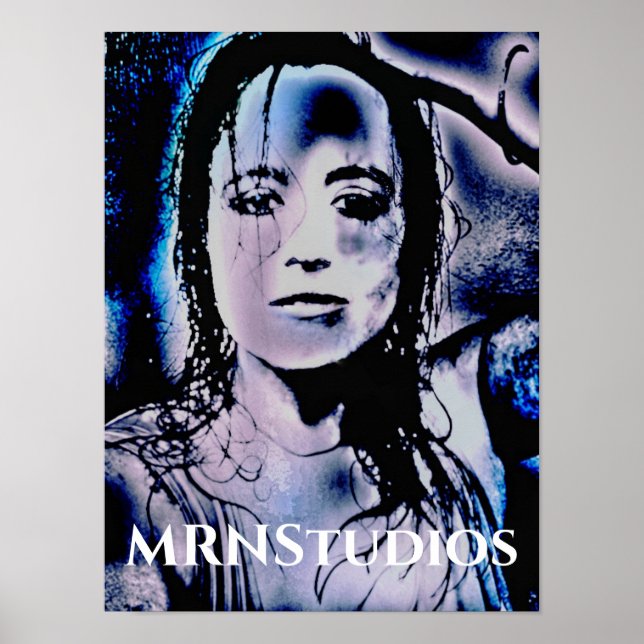 Poster Menina digital (Frente)