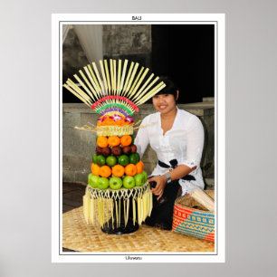 Poster Menina do Balinese