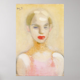 Poster Menina do circo, Helene Schjerfbeck