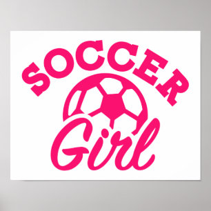 Poster Menina do futebol