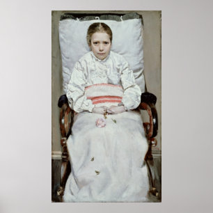 Pôster Menina Doente