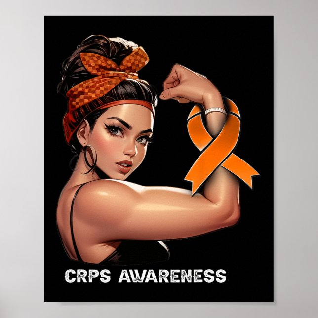Poster Menina inseparável A Mãe Consciência CRPS (Frente)