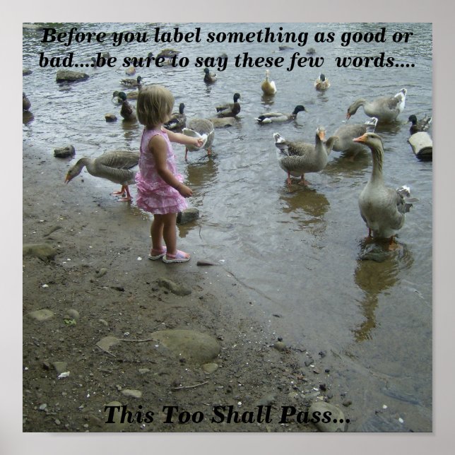 Pôster Menina Inspiradora (Frente)