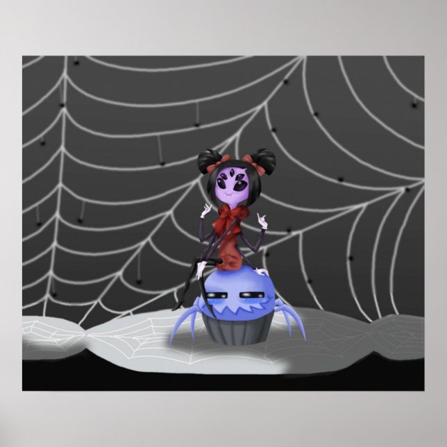 Poster Menina Muffet (Frente)