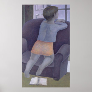 Pôster Menina na Cadeira 2002