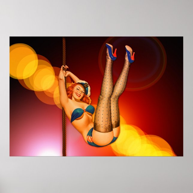 Poster Menina para cima (Frente)