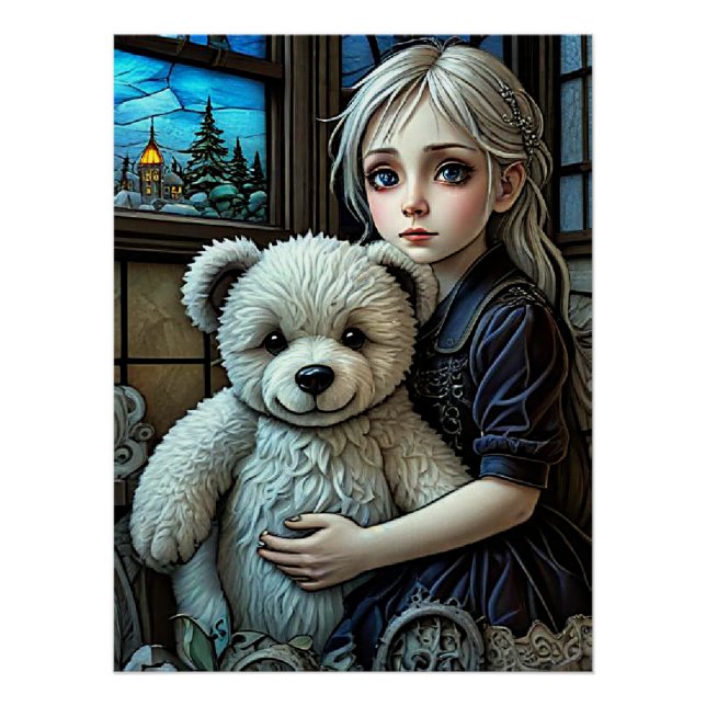 Pôster Menina perdida (Frente)