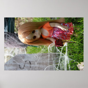 Pôster Menina Sem Nome - Assombrando