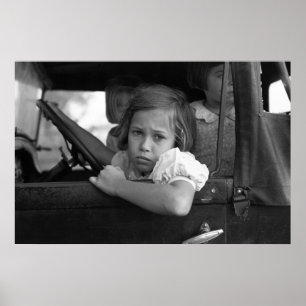 Pôster Menina triste, 1938