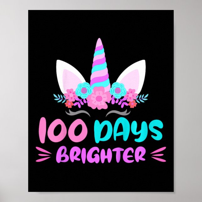 Poster Meninas: 100 Dias De Escola De Brighter (Frente)