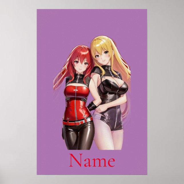 Poster Meninas bonitas Animam Thunder_Cove (Frente)