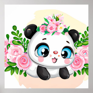 Poster Meninas bonitas Ursinho Panda