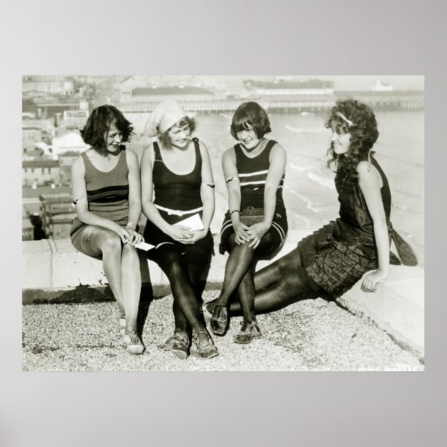 Poster Meninas bonito, 1920 (Frente)